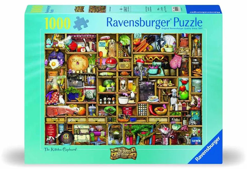 PUZZLE DULAP DE BUCATARIE 1000 PIESE DESIGN NOU - RAVENSBURGER (RVSPA00652)