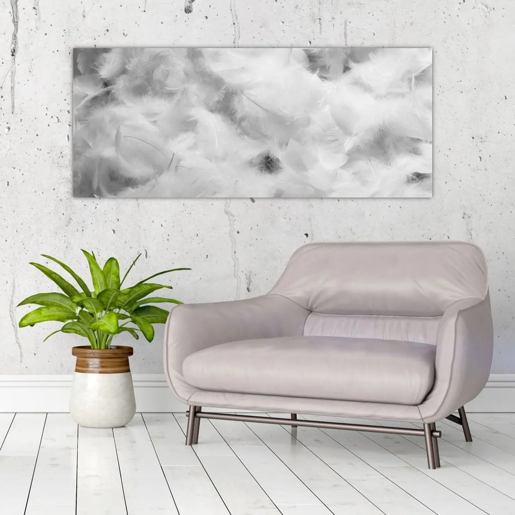 Tablou - Nori de pene (120x50 cm)