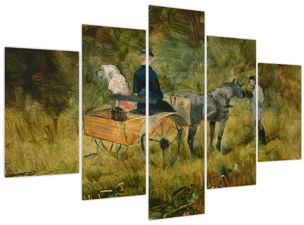 Tablou - Henri de Toulouse-Lautrec, The Trap, reproducere (150x105 cm)