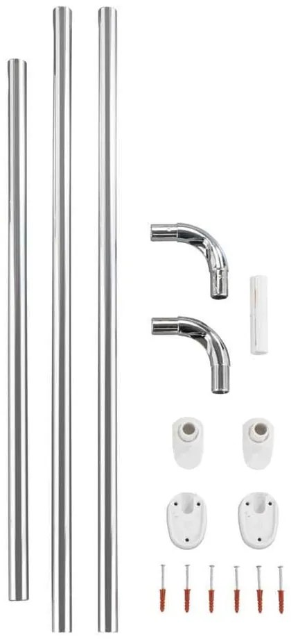 Bară/tijă universală pentru perdeaua de duș Wenko Shower Curtain Rod