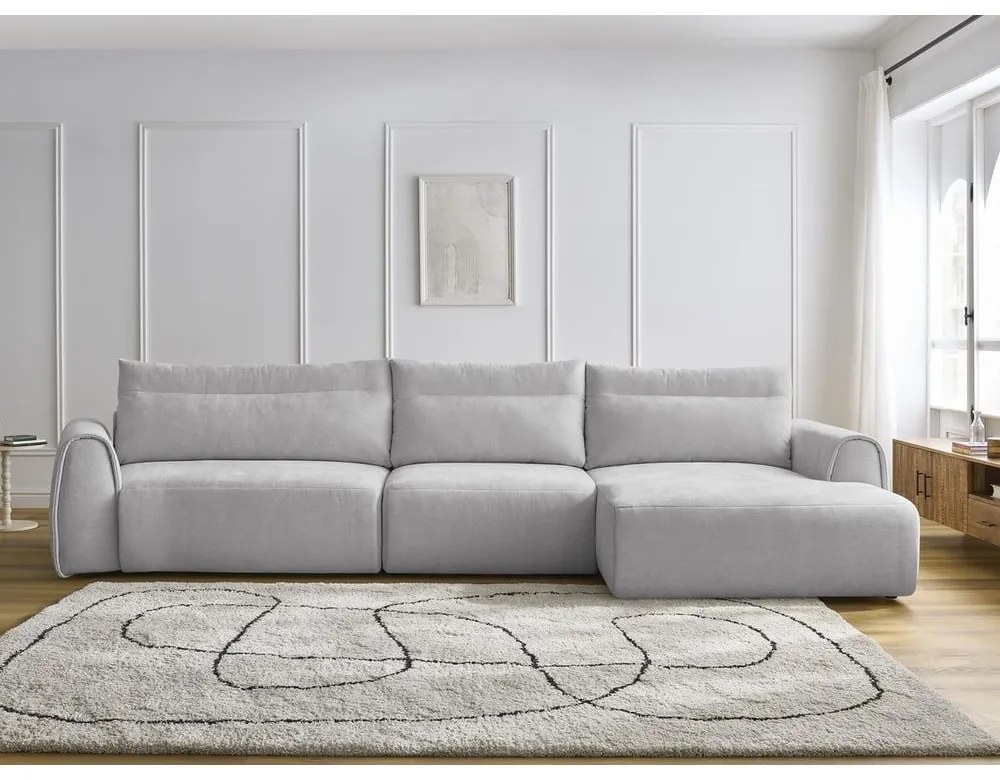 Colțar gri deschis Aden – Bobochic Paris