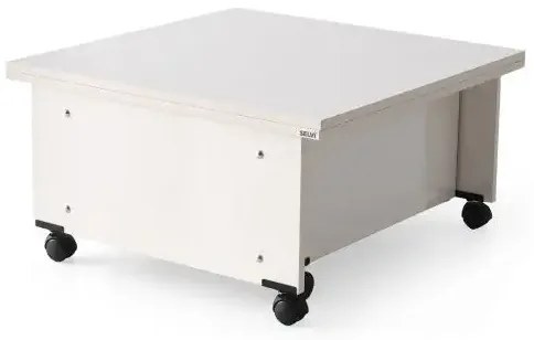 Masuta de cafea extensibila multifunctionala Smart Alb