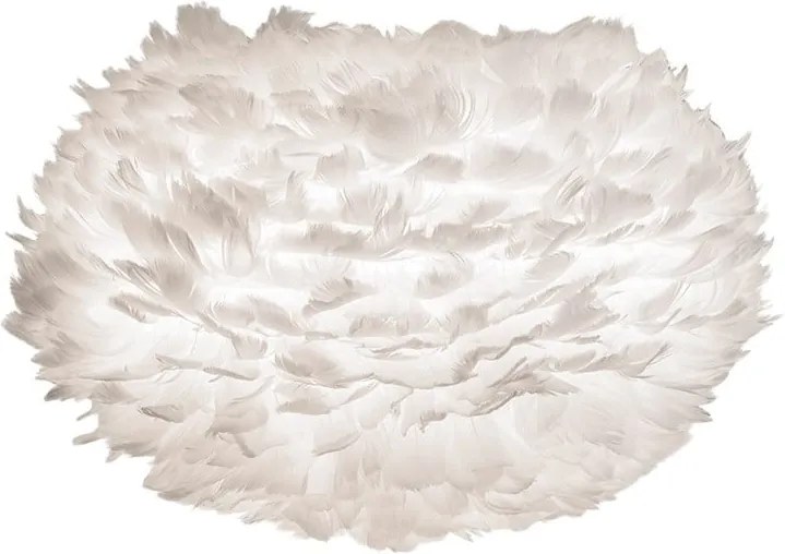 Abajur cu pene de gâscă VITA Copenhagen EOS, ⌀ 45 cm, alb