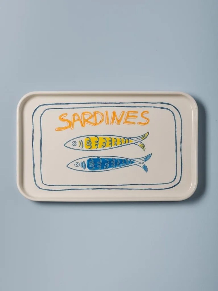 Set 2 tavi din portelan, Sardines