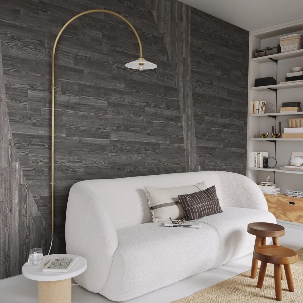 Fototapet, Woodline, Gray, Rebel Walls