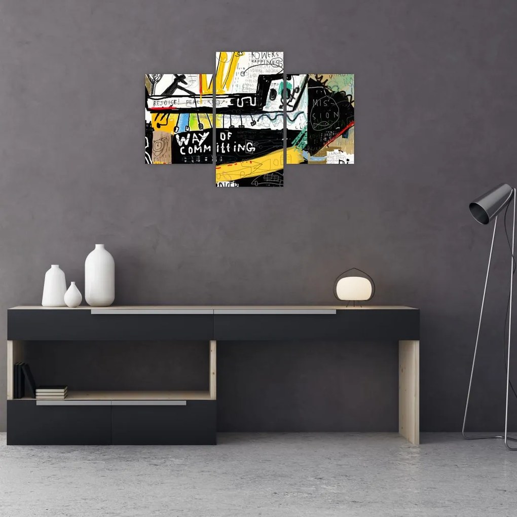 Tablou - Graffiti (90x60 cm)