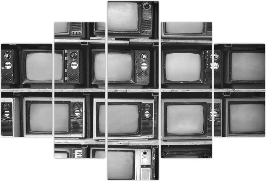 Tablou - Retro TV (150x105 cm)