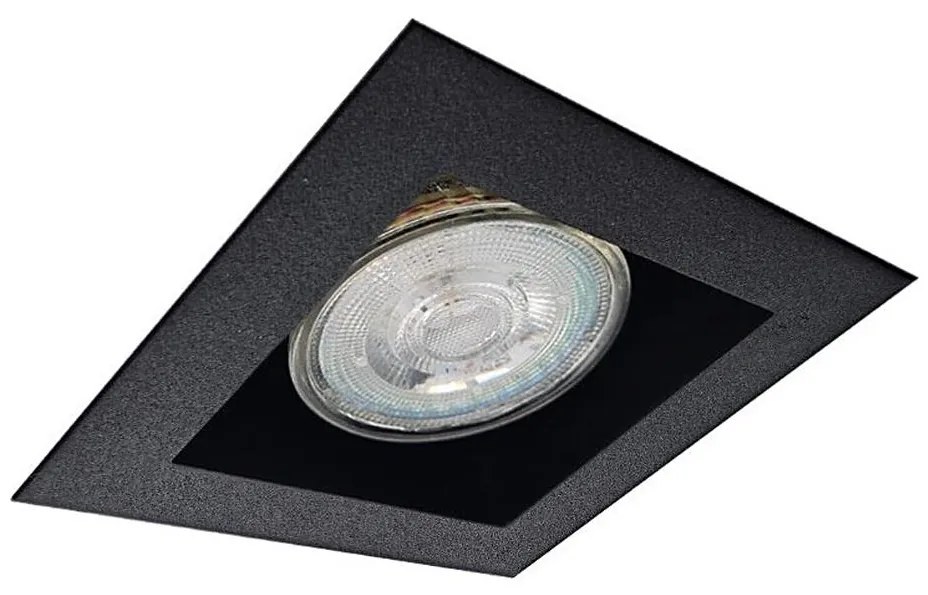 Brosline 3032 - Spot încastrat CAGE 1xGU10/10W/230V negru