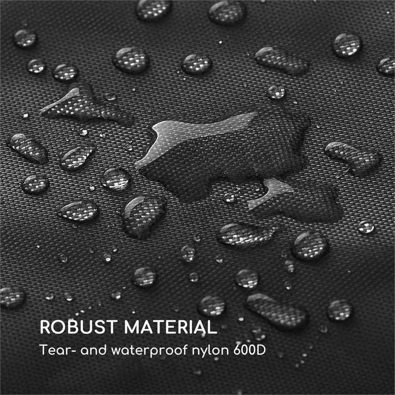 Caruso, protecție la intemperii, nylon 600D, impermeabil, negru