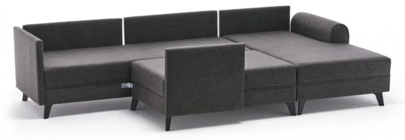 Coltar Extensibil Belen, Antracit