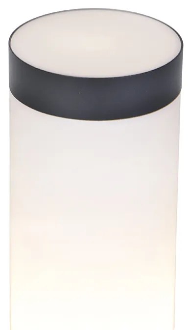 Lampă de stâlp gri antracit 45 cm IP44 - Rox
