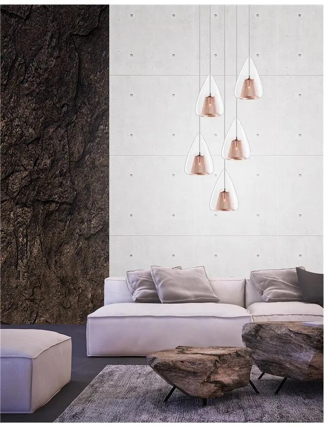 Lustra design modern decorativ Hugo 5L