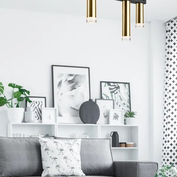 Lustră aplicată DIEGO 3xE27/60W/230V