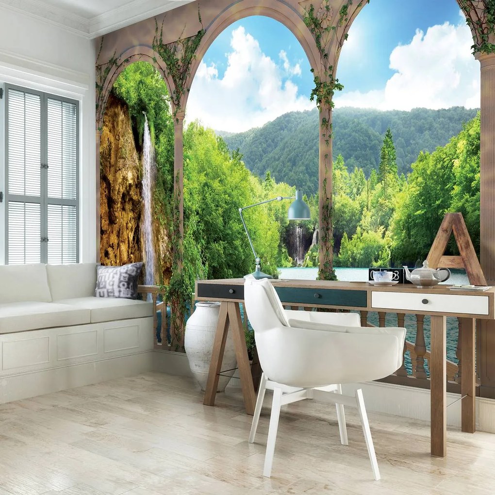Fototapet - Arcada - din lac (152,5x104 cm)