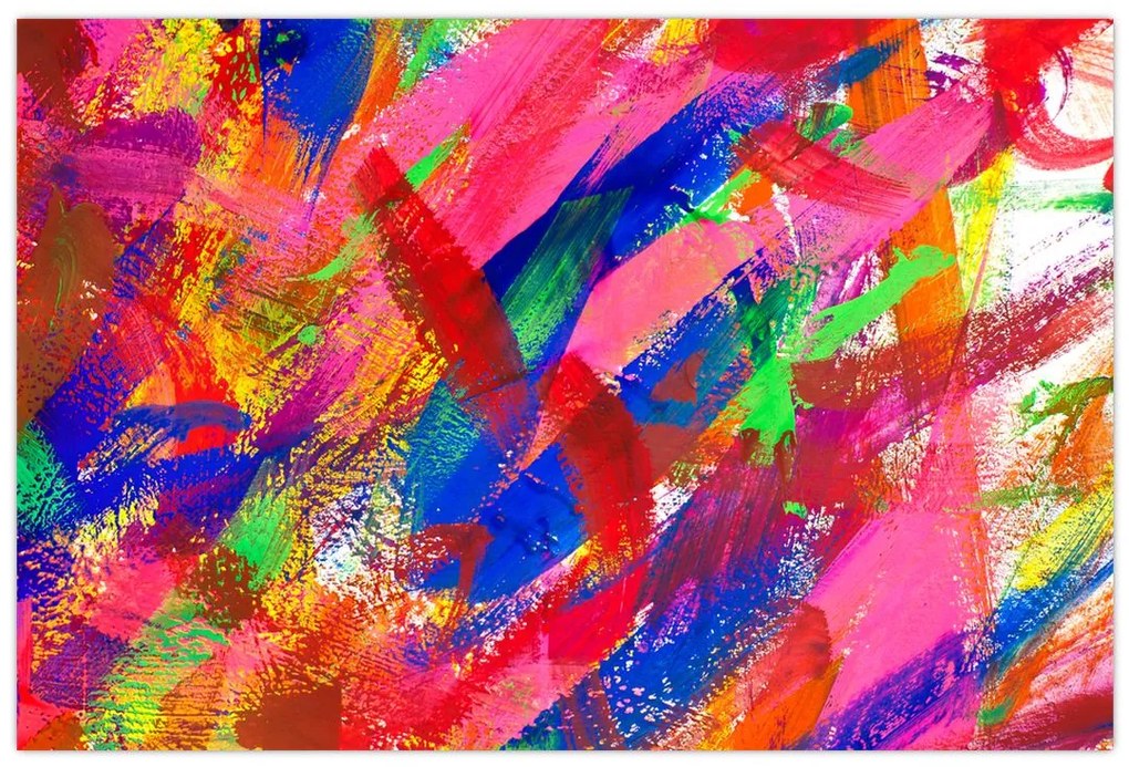Tablou - Abstract colorat (90x60 cm)