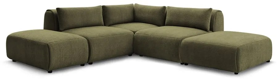 Colțar verde (cu colțar variabil) Jeanne – Bobochic Paris