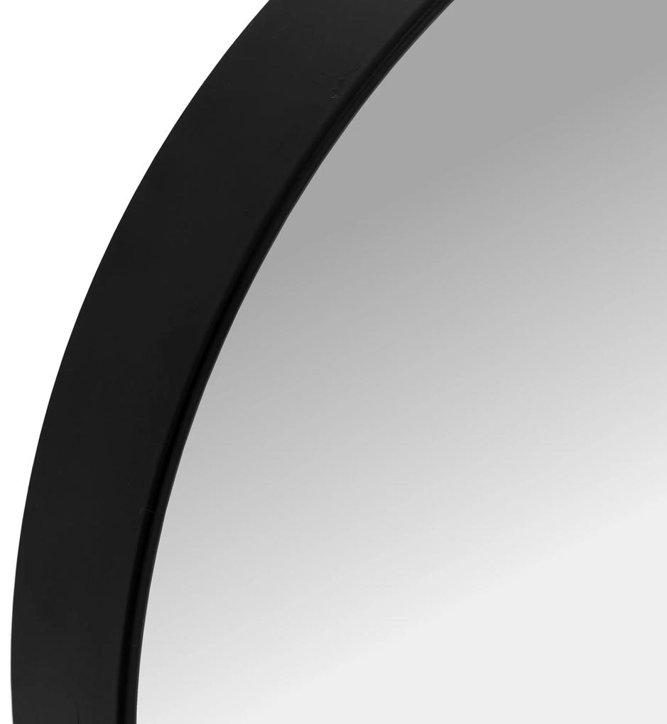 Oglindă rotundă Loft 39 cm Negru JZ-01
