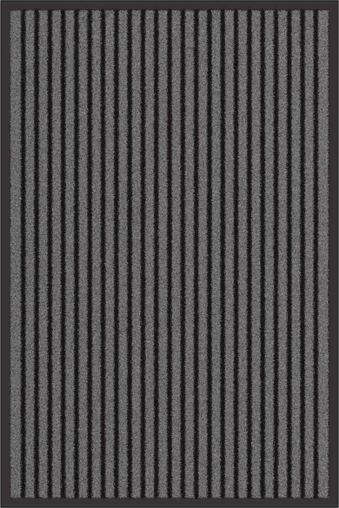 vidaXL Covoraș de intrare Negru 60 x 90 cm Polipropilenă