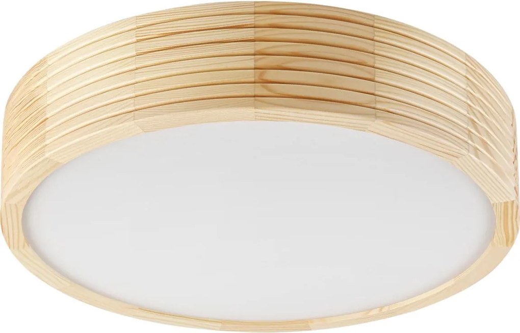 Plafonieră NATURAL MODERN 2xE27/15W/230V, diam. 37,5 cm, pin