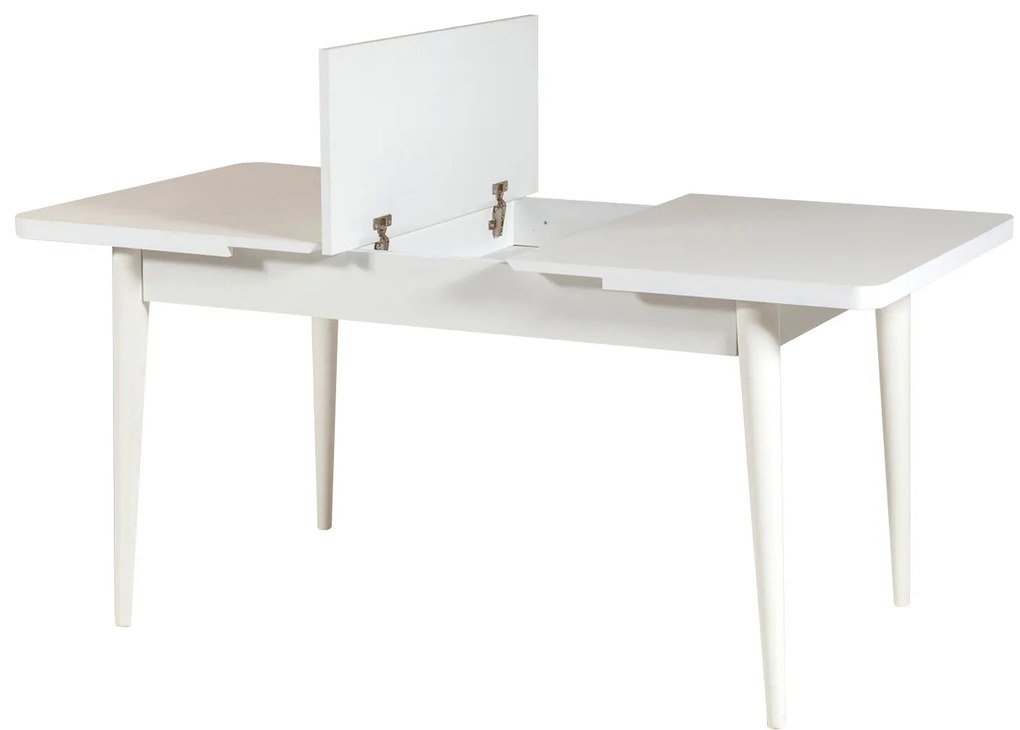 Set mobilier sufragerie Vlasta 2 (alb + gri) (pentru 6 persoane). 1073085