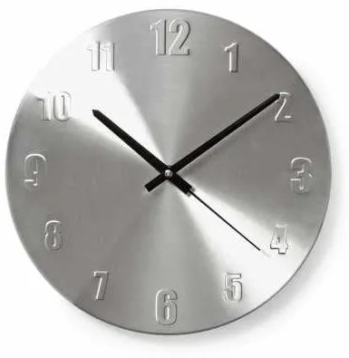 Ceas de perete aluminiu 30 cm Nedis