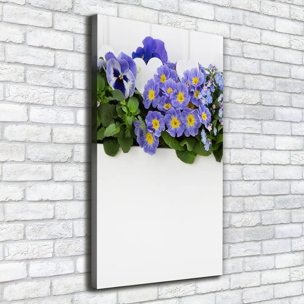 Print pe canvas Flori roșii