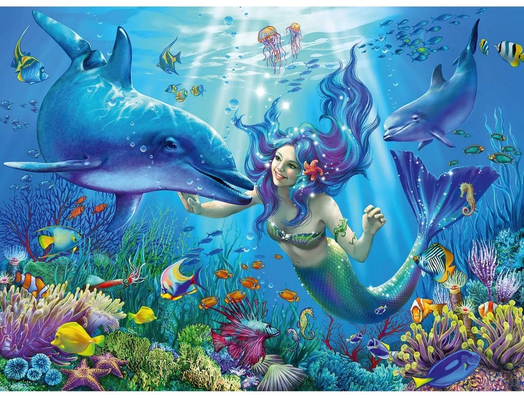 PUZZLE PARADISUL SUBACVATIC, 200 PIESE STARLINE - RAVENSBURGER (13678)