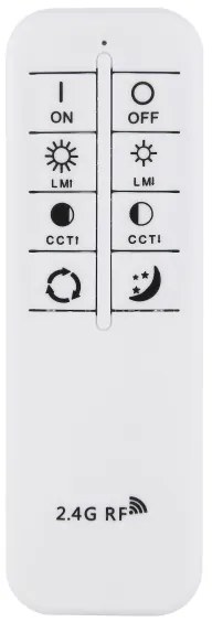 Lustră LED dimabilă pe cablu Globo 67162-50 MUCKY LED/50W/230V d. 50 cm + telecomandă