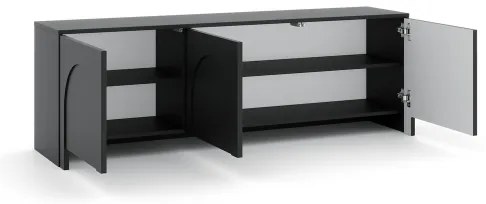 Comodă TV NIO, neagră