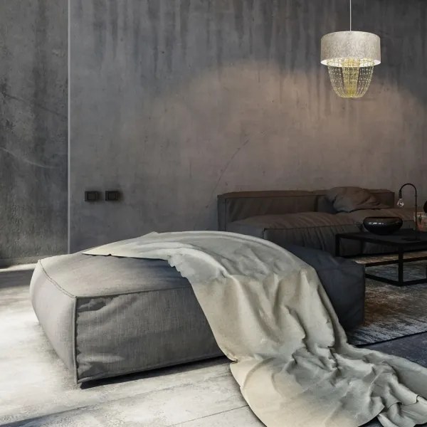 Lustră pe cablu ALMERIA 1xE27/60W/230V