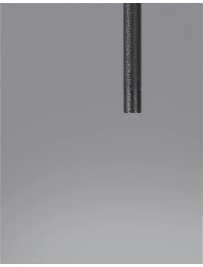 Pendul LED design liniar ELETTRA negru