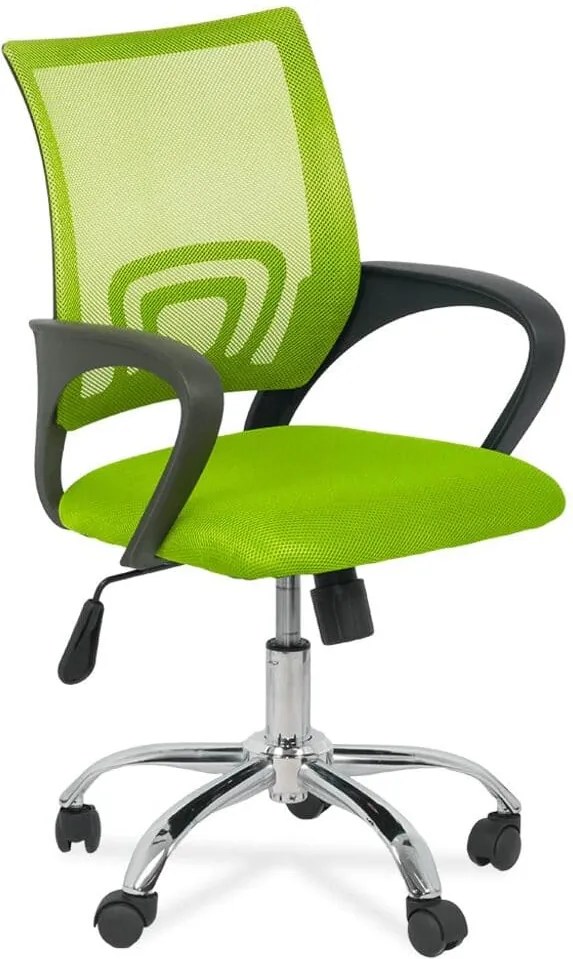 Scaun de birou din mesh OFF 619 verde