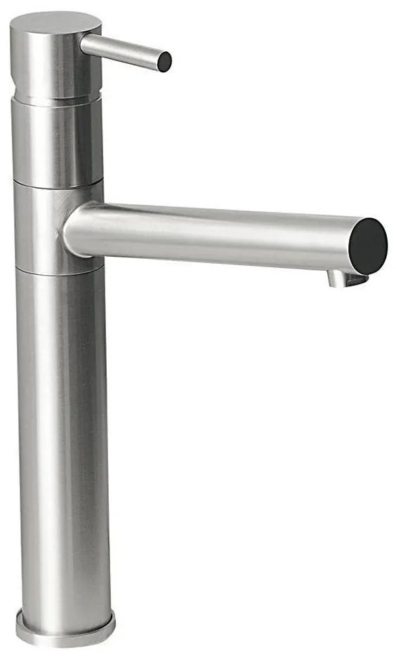 Sapho - Baterie pentru chiuvetă MINIMAL, 30 cm, oțel inoxidabil