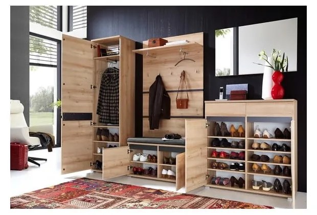 Pantofar în decor de fag cu bancă Lissabon - Germania