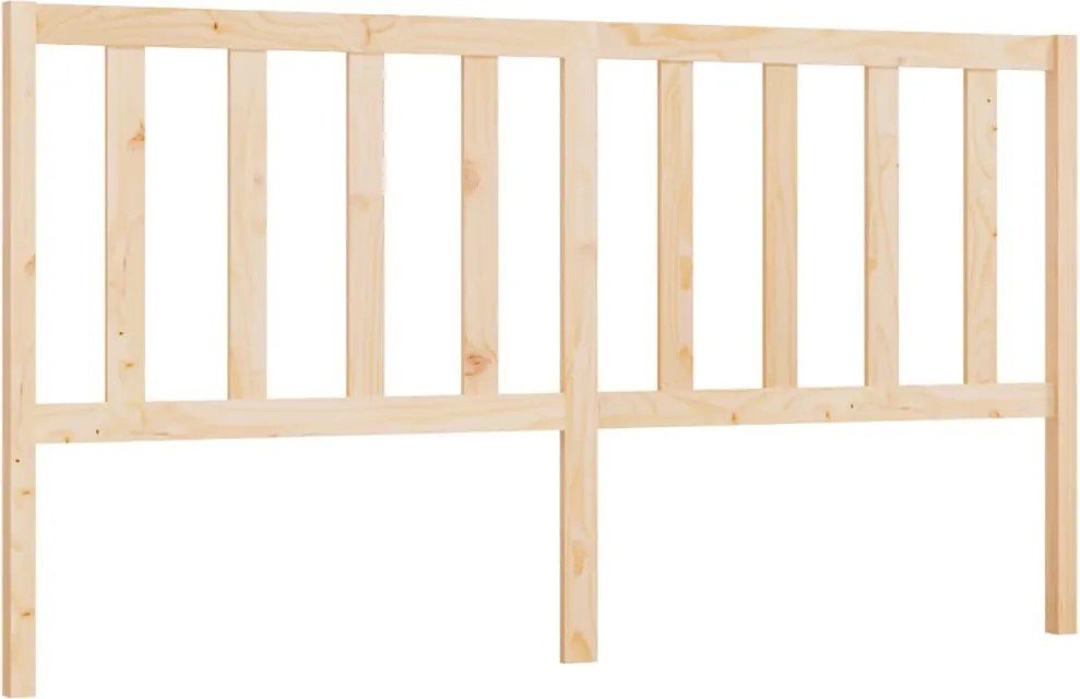 vidaXL Tăblie de pat, 206x4x100 cm, lemn masiv de pin