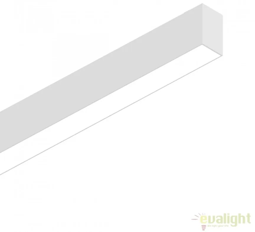 Lustra LED profesionala 36W 3000K FLUO WIDE 1800 alba 192550