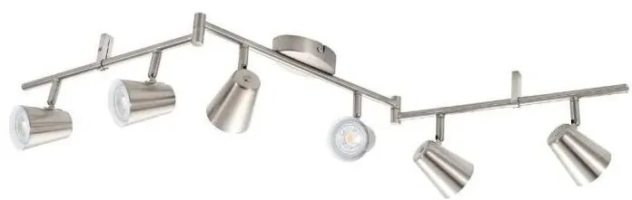 Eglo 75218 - Spot LED TRAVALE 6xGU10/3W/230V, crom lucios