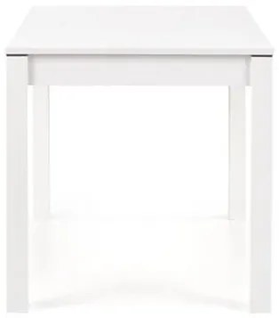 Masă de sufragerie extensibilă 118-158 cm Mauric (alb) (pentru 4 6 persoane). 1047997