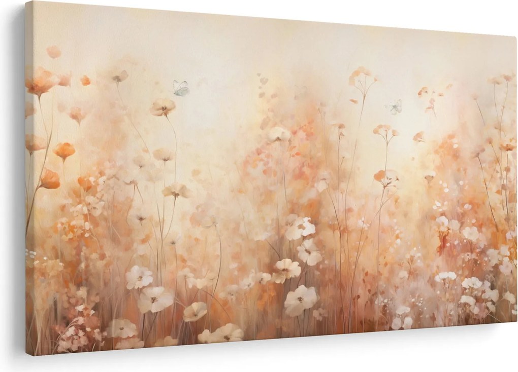 Tablou - Model de flori sălbatice (90x60 cm)