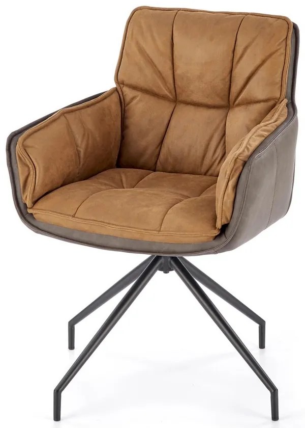 Scaun de bucaterie Ormond, maro