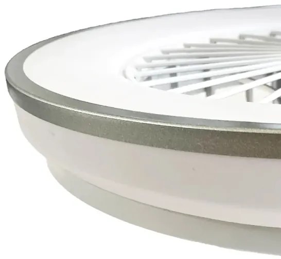 Plafonieră LED cu ventilator OPAL LED/48W/230V + telecomandă