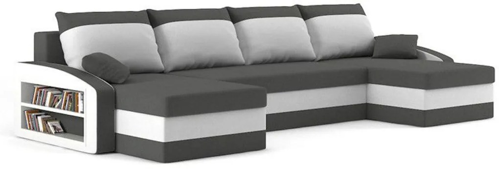 Expedo Canapea extensibilă în formă de U EVELYN 2,300x75x140,haiti 14/haiti 0,dreapta