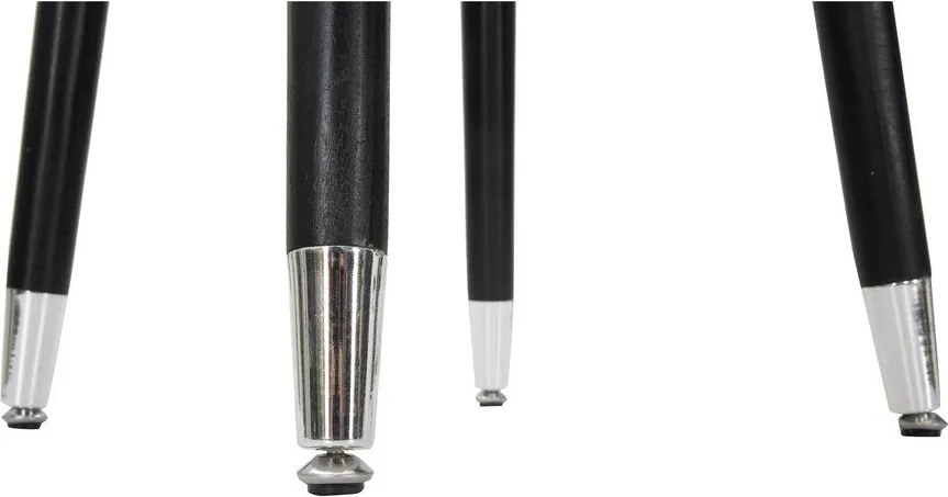 Scaun de bar gri tapițat (înălțime șezut 74 cm) Paris – Mauro Ferretti