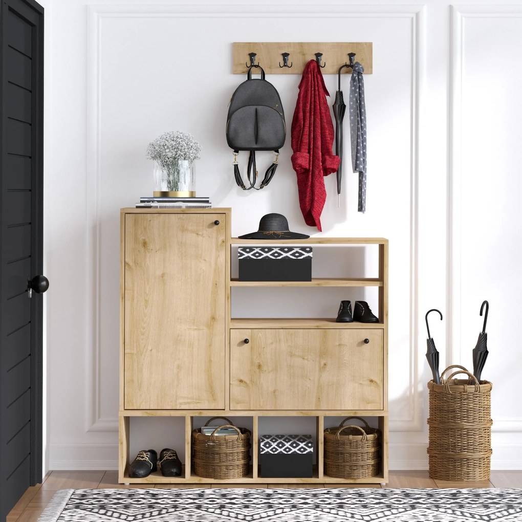 Mobilier hol Aliex 21 (stejar). 1072684