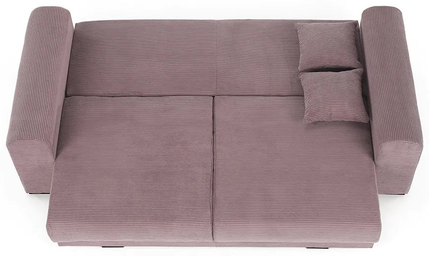 Canapea foarte spatioasa, violet, roz invechit, bej, GILEN BIG SOFA