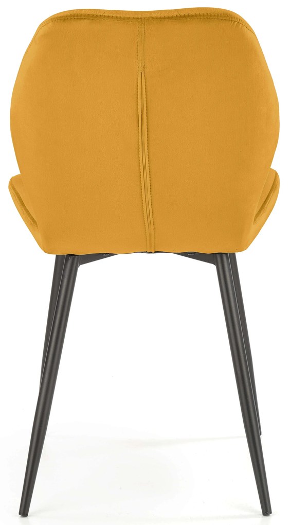 Scaun de sufragerie Kilsyth (muștar). Promo -7%. 1039690