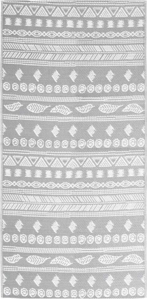 vidaXL Covor de exterior, ARAKIL gri, 80 x 150 cm, PP