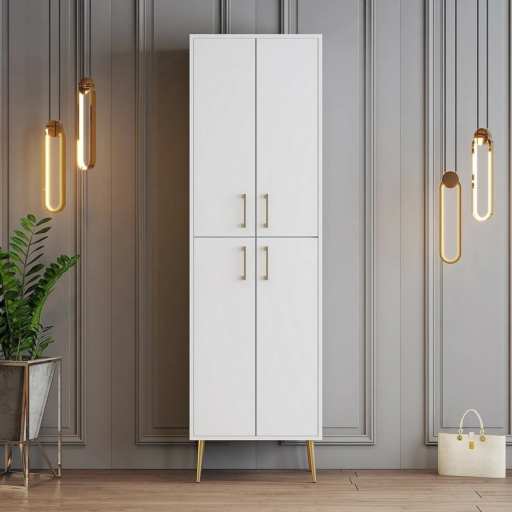 Dulap Berlin White and Gold
