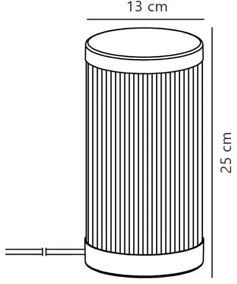 Lampă de masă de exterior Nordlux COUPAR 1xE27/25W/230V IP54 bej
