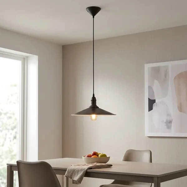 BRILAGI - Lampă suspendată pe cablu FORGE, 1xE27/60W/230V, Ø 36 cm, maro